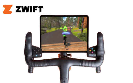 Интерфейс Zwift