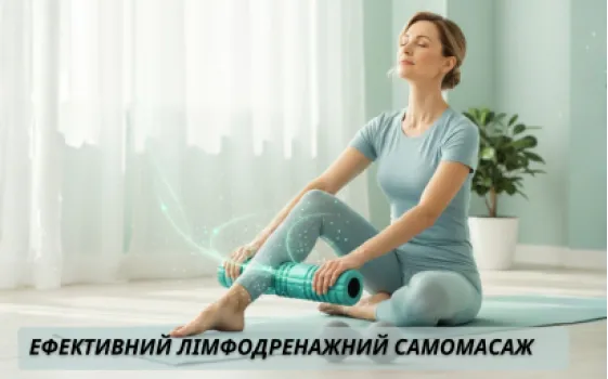 Прощавай, набряк! Ефективний лімфодренажний самомасаж з роликами та дуоблами.