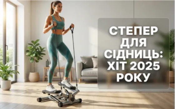Степпер для сідниць та ніг: чому поворотні моделі стали хітом 2025 року?