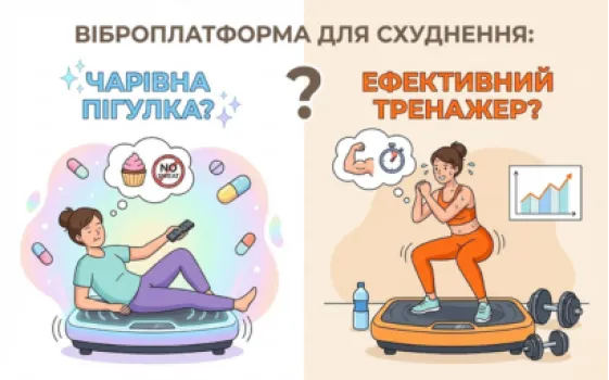 Віброплатформа для схуднення: чарівна пігулка чи ефективний тренажер?