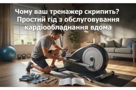 Блог о Почему ваш тренажер скрипит? Простой гид по обслуживанию кардио оборудования на дому