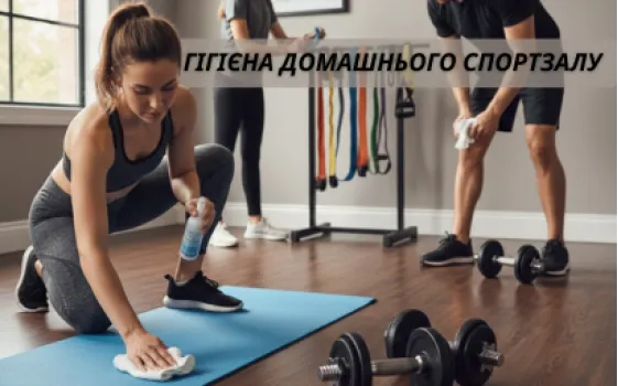 Гигиена домашнего спортзалу: как правильно чистить коврики, гантели и резинки
