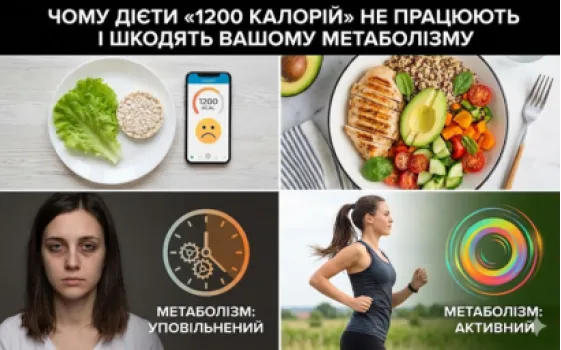 Почему диеты «1200 калорий» не работают и вредят вашему метаболизму