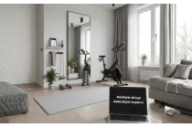 Как обустроить зону для фитнеса в квартире: минимум места – максимум пользы