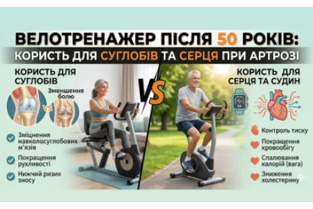 Блог о Велотренажер после 50 лет: польза для суставов и сердца при артрозе