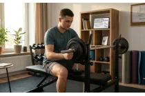 Как подобрать вес штанги и скамью для жима для новичка