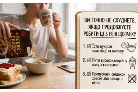Блог о Вы точно не похудеете, если продолжаете делать эти 3 вещи каждое утро