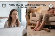 Почему утром отекает лицо, а вечером — ноги? 