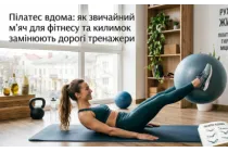 Пілатес вдома: як звичайний м'яч для фітнесу та килимок замінюють дорогі тренажери