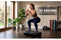 10 хвилин замість години в залі: як правильно тренуватися на віброплатформі