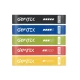 Image 1 for Набір резинок для фітнесу Gymtek 0,5-30кг 5 штук