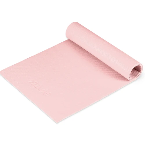Коврик (мат) для фитнеса и йоги Gymtek 0,5см розовый