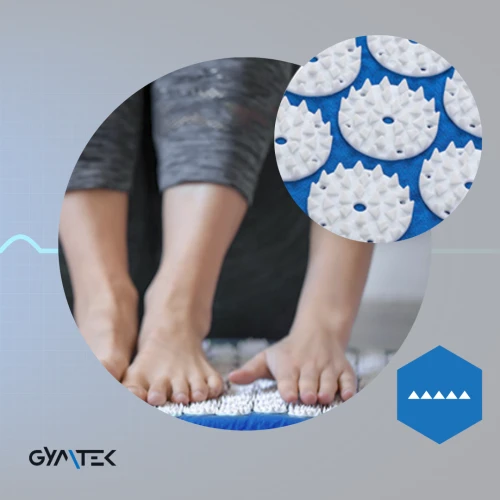 Переваги використання акупунктурного масажного килимка