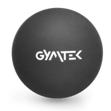 Массажный мяч Gymtek 63 мм силиконовый черный