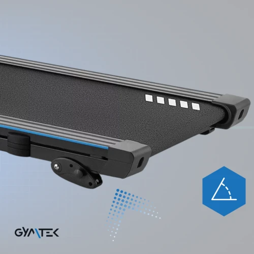 Регулировка наклона угла бегового полотна: Регулировка наклона угла бегового полотна: