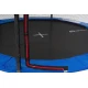 Image 7 for Батут Hop-Sport 12ft (366см) черно-синий с внешней сеткой