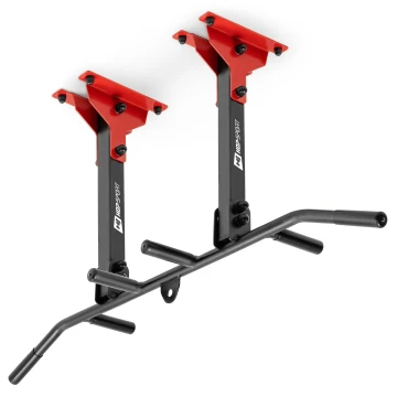 Турник универсальный на стену и потолок Hop-Sport HS-1006K с перчатками