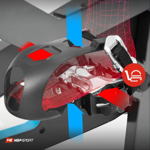 Педали с ремнями безопасности