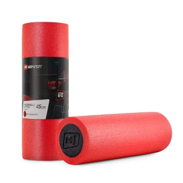 Масажний ролик (валик, роллер) Hop-Sport EPE 45см червоний