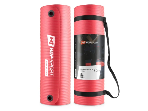Мат для фитнеса Hop-Sport HS-N015GM 1,5см Red