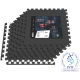 Image 2 for Мат-пазл Hop-Sport EVA 1см HS-A010PM - 6 частей черный