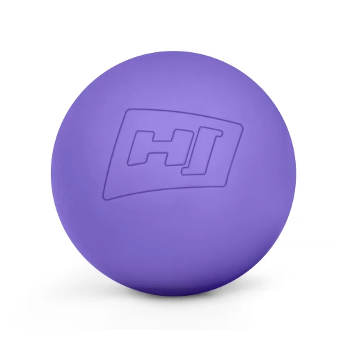 Силиконовый массажный мяч 63 мм Hop-Sport HS-S063MB фиолетовый