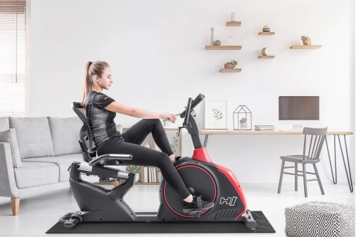 Горизонтальный велотренажер Hop-Sport HS-095L Scale