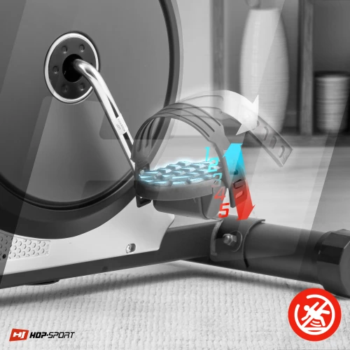 Противоскользящие педали с фиксирующими ремнями Противоскользящие педали с фиксирующими ремнями