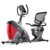 Горизонтальный велотренажер Hop-Sport HS-070L Helix красный iConsole+
