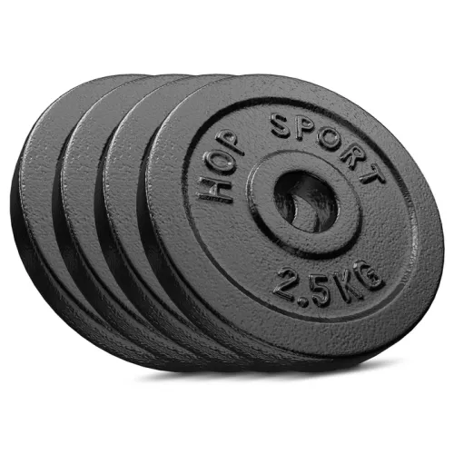 Сет из металлических дисков Hop-Sport Strong 4x2,5кг