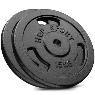 Сет из металлических дисков Hop-Sport Strong 2x15кг