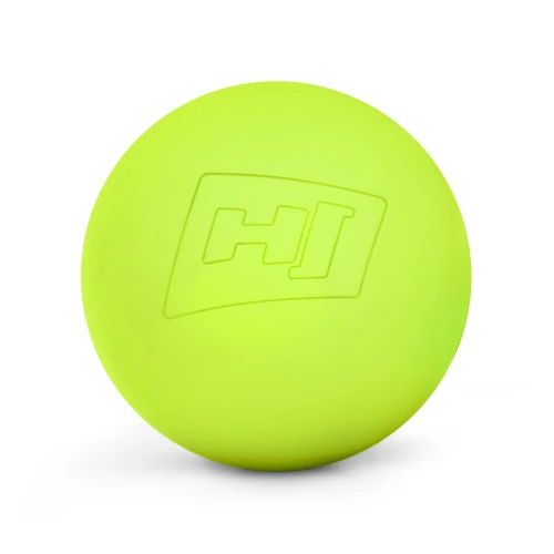 Силіконовий масажний м'яч 63 мм Hop-Sport HS-S063MB салатовий