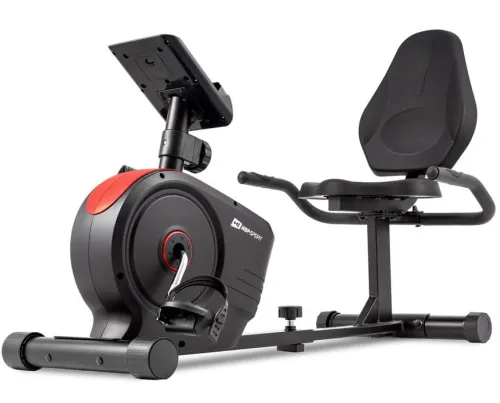 Горизонтальный велотренажер Hop-Sport HS-2050L Beat красный