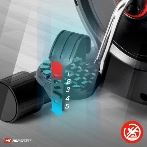 Нескользящие педали с фиксирующими ремнями Нескользящие педали с фиксирующими ремнями