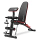 Image 3 for Набор Hop-Sport Premium 69кг со скамьей HS-1035 и штангой