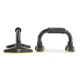 Image 6 for Упоры для отжиманий металлические HS-M020PU черно-желтые