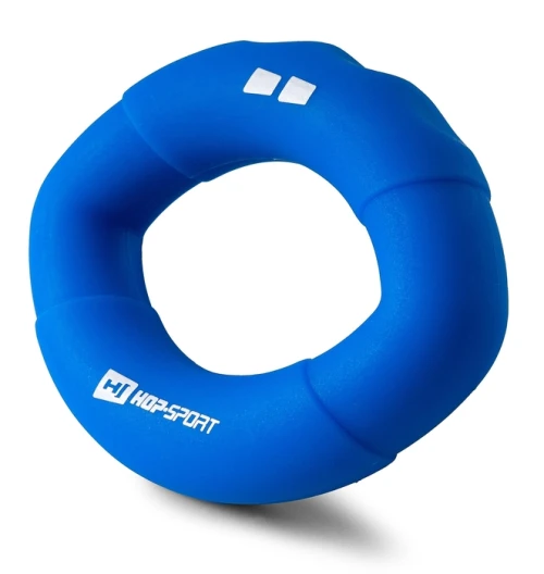 Эспандер силиконовый овальный 18,1кг Hop-Sport HS-S018OG синий