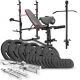 Image 1 for Набор Hop-Sport Strong 146кг со скамьей HS-1065