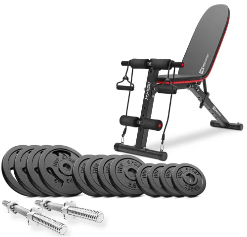 Набор STRONG 40кг с лавкой HS-1030