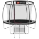 Image 4 for Батут Hop-Sport Premium 10ft (305см) чорно-сірий з внутрішньою сіткою