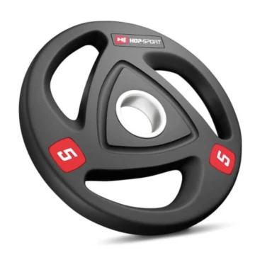 Диск олимпийский Hop-Sport 5кг Диск олимпийский Hop-Sport 5кг