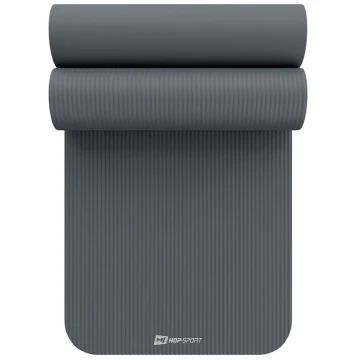 Коврик для йоги Hop-Sport HS-NB010GM NBR 1см графитовый