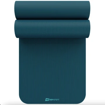 Коврик для йоги Hop-Sport HS-NB015GM NBR 1,5см темный морской