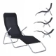 Image 4 for Крісло-шезлонг Jumi розкладний чорний