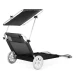 Image 2 for Шезлонг лежак Outtec Sun з дашком чорний