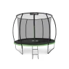Батут Outtec Premium 8ft (252см) черно-зеленый с внутренней сеткой