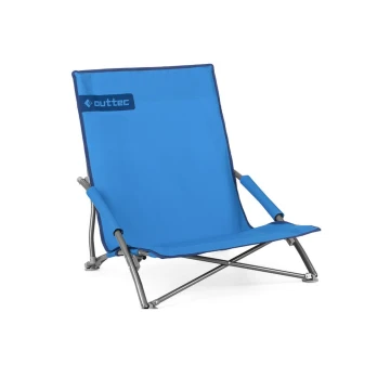 Раскладное кресло-лежак Outtec с чехлом синий