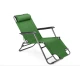 Шезлонг лежак Outtec розкладний зелений
