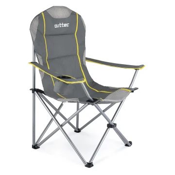 Кресло туристическое раскладное Outtec с чехлом серый