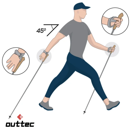 Скандинавская ходьба - разминка Скандинавская ходьба - разминка